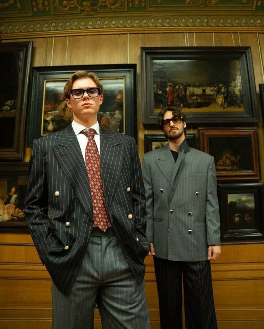 DRESSED WITH CONVICTION. WORN WITH RESTRAINT.